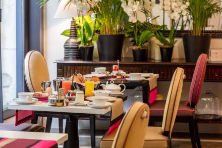 Un petit déjeuner gourmand offert
