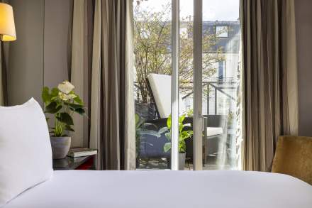 chambre luxembourg suite vue terrasse